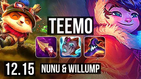 Teemo Vs Nunu Jng 11 2 12 900 Games Legendary 900k Mastery