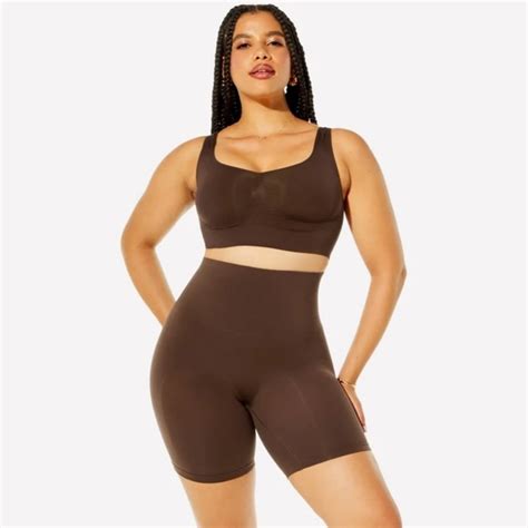 Fabletics Intimates Sleepwear New Yitty Nearly Naked Shapewear Midi Bra High Waist Short