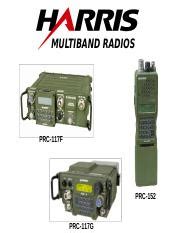 harris multibandppt multiband radios prc  prc  prc
