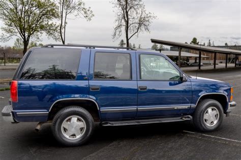 No Reserve One Owner 1999 Chevrolet Tahoe Lt 4 Door 4x4 For Sale On