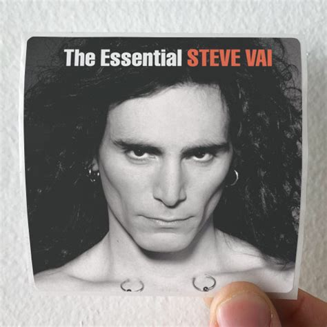 Steve Vai Alive In An Ultra World Album Cover Sticker