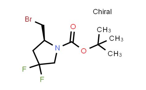 Tert Butyl 2S 2 Bromomethyl 4 4 Difluoro Pyrrolidine 1 Carboxylate