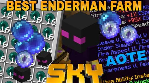 Best Enderman Grinder For Redesky Skyblock Best Hypixel Like Crack