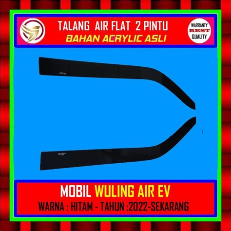 Jual TALANG AIR MOBIL 2 PINTU DEPAN WULING AIR EV TAHUN 2022