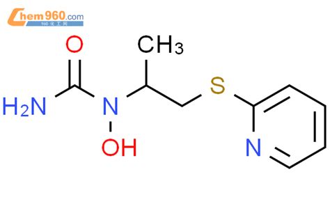 147380 24 3 Urea N hydroxy N 1 methyl 2 2 pyridinylthio ethyl 化学式