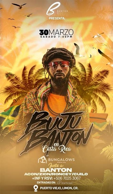 BUJU BANTON SE PRESENTARÁ EN COSTA RICA PINTOTICO