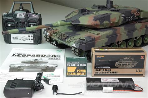 Heng Long German Leopard 2A6 Upgrade Edition 1 16 Scale Battle Tank RTR