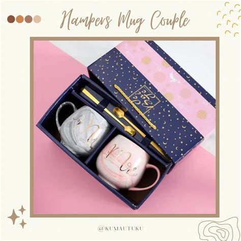 Jual Hampers Mug Couple Gelas Couple Gelas Nordic Hampers Gelas