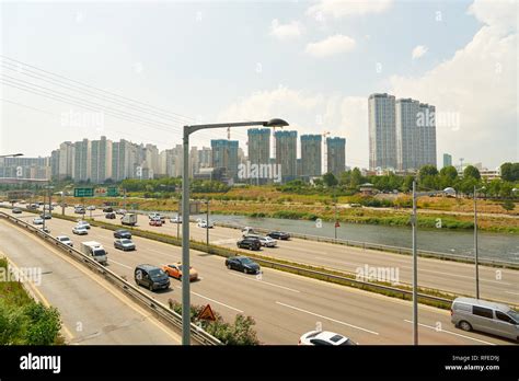 Seoul South Korea Circa June 2017 Seoul Urban Landscape Seoul