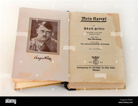 Adolf Hitler Mein Kampf Banque Dimage Et Photos Alamy