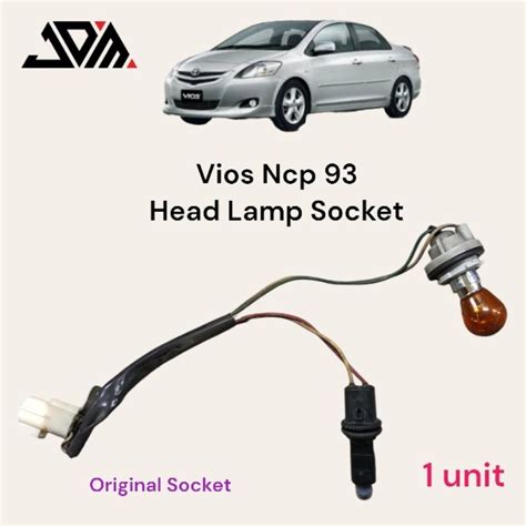 Toyota Vios Ncp 93 Head Lamp Socket 4 Pin READY STOCK Shopee