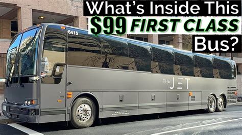 Travel From Washington DC To New York City On A First Class Bus YouTube