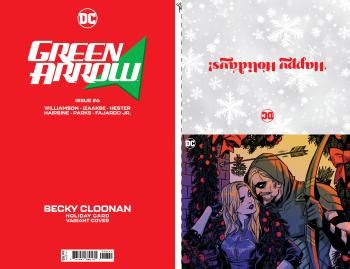 Green Arrow 6 Of 12 Cover C Becky Cloonan DC Holiday Card Special