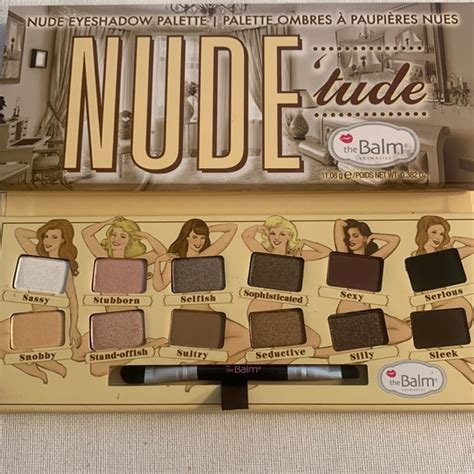 Thebalm Makeup The Balm Nudetude Eyeshadow Palette Poshmark