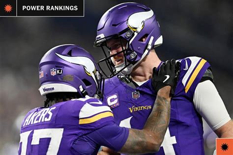 Nfl Power Rankings Week 18 Vikings On A Roll But Can They Beat The