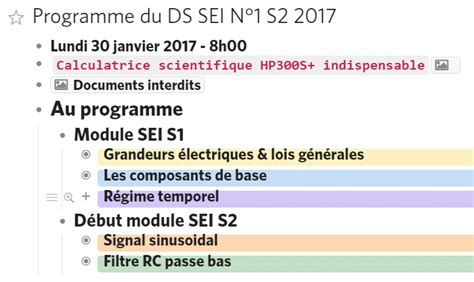 S Programme Du Ds Sei N Site De St Phane Poujouly