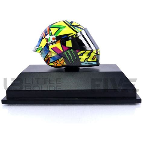 Minichamps Agv Casque Moto Rossi Vainqueur Moto Gp Assen