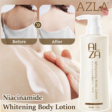 Azla Niacinamide Whitening Body Lotion Moisturizing Brighten Skin Care