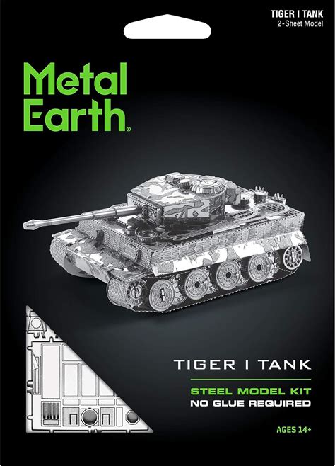 Amazon Metal Earth Tiger I Tank D Metal Model Kit Fascinations