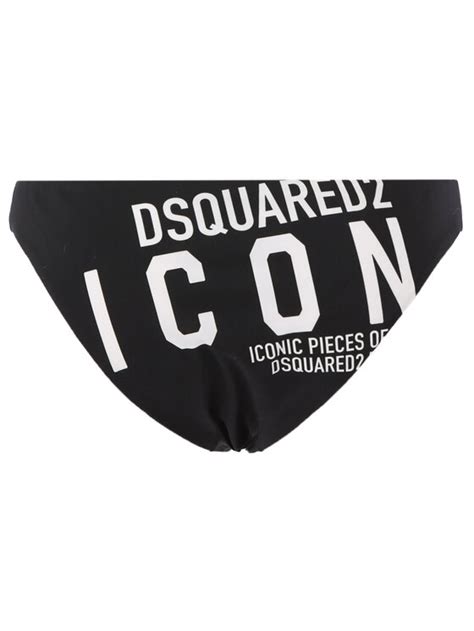 Dsquared Underwear D Od Bikini Swim Briefs D B Czarny Modivo Pl