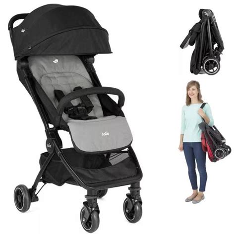 Carrinho De Beb Passeio Compacto Pact Joie Travel System Leve