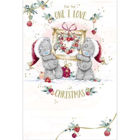 One I Love Me To You Bear Christmas Card Xsm01324 Me To You Bears Online Store