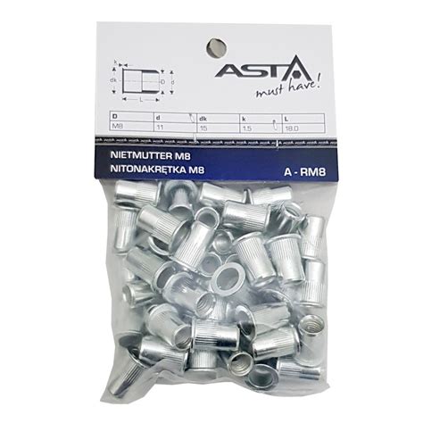 M Steel Rivet Nut Pcs