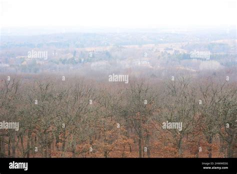 Kettle Moraine State Park Lapham Peak Unit Delafield Wisconsin Stock