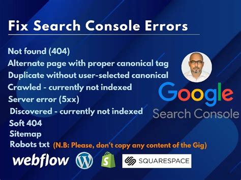 Fix Your Google Search Console Issues Errors Upwork