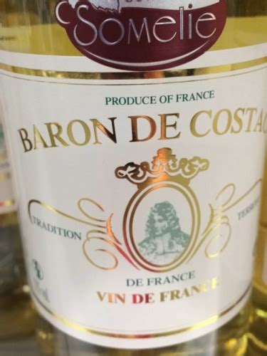 Baron De Costac Tradition Terroir Blanc Vivino Australia