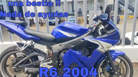 Yamaha R Review Y Prueba De Manejo En Espa Ol Nada De Ayudas