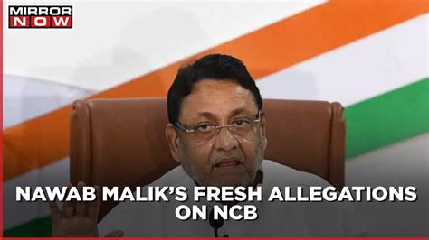 Mumbai Drugs Bust Case Ncp Leader Nawab Maliks Allegations On Ncb