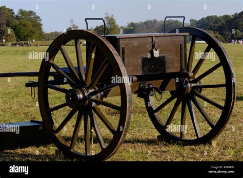 Caisson Du Me Si Cle Dans Une D Monstration D Artillerie Bataille De