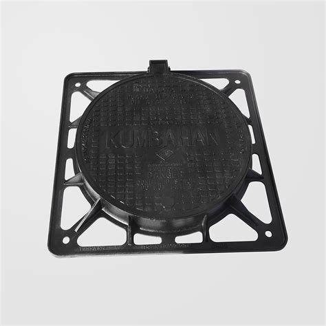 Ductile Iron Manhole Cover And Frame With Keylock And Hinges 840mm X 840mm