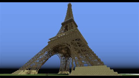 Eiffel Tower Schematic Minecraft