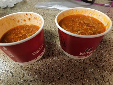 20 Wendys Small Chili Nutrition Facts