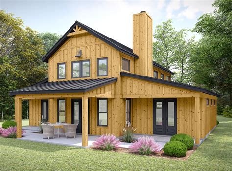 Barndominium Style House Plan 3 Beds 2 Baths 1761 Sqft Plan 932 1133