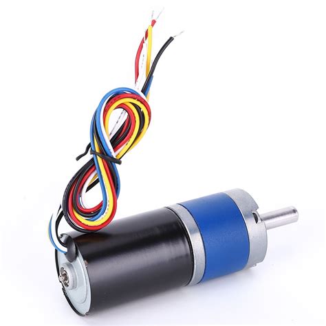 Brushless Dc Speed Reduction Motor Electric Metal Gear 36mm High