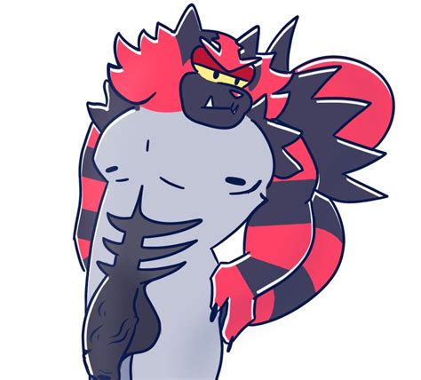 Agnph Gallery Anthro Balls Gay Incineroar Male Penis