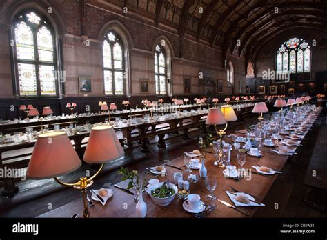 Oxford College Dining Hall Hi Res Stock Photography And Images Alamy