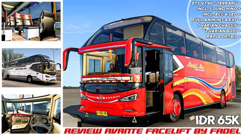 Review Modifikasi Mod Avante Facelift By Fadel Muhammad Ets