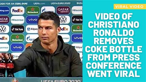 Viral Video Of Cristiano Ronaldo Removes Coke Bottle From Press