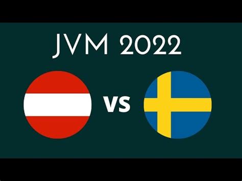 Sverige Vs Sterrike Jvm December Youtube