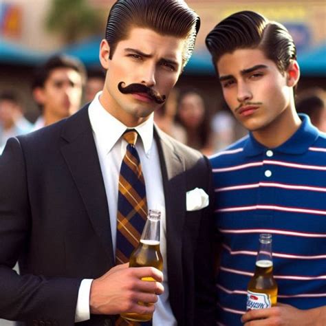 Gay Slick Hair Fetish