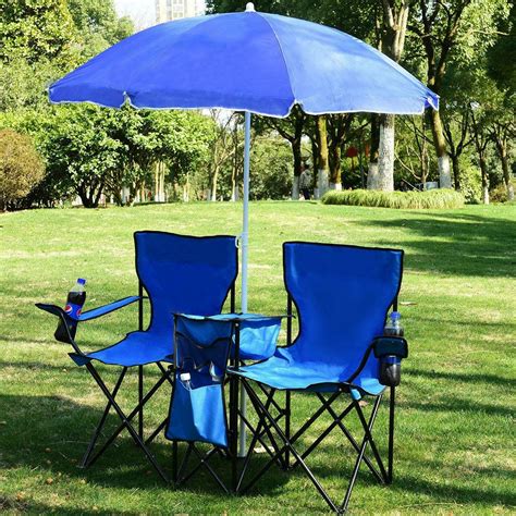 Foldable Chair and Cooler Combo With Umbrella Only $37.99! - Common ...