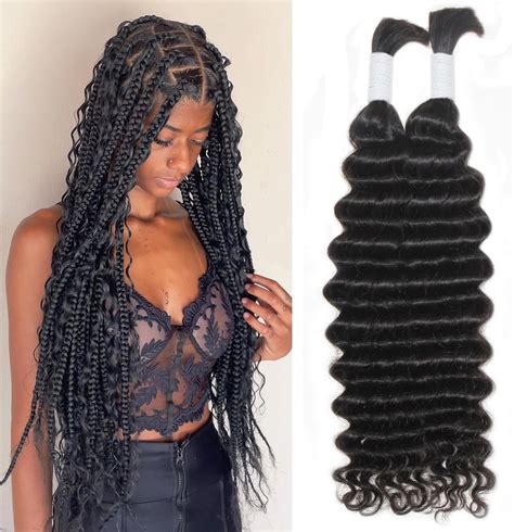 Amazon Human Braiding Hair For Boho Braids Inch Bundle G