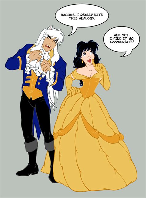 Beauty And The Beast, Inuyasha Style - Beauty and the Beast Fan Art (17090193) - Fanpop