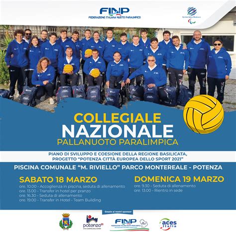 Il E Marzo A Potenza Il Collegiale Nazionale Di Pallanuoto