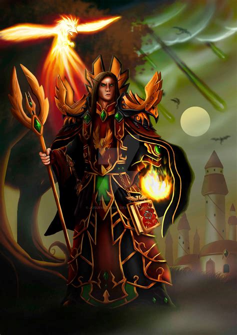 Blood Elf Mage World Of Warcraft By JosueVillamar On DeviantArt