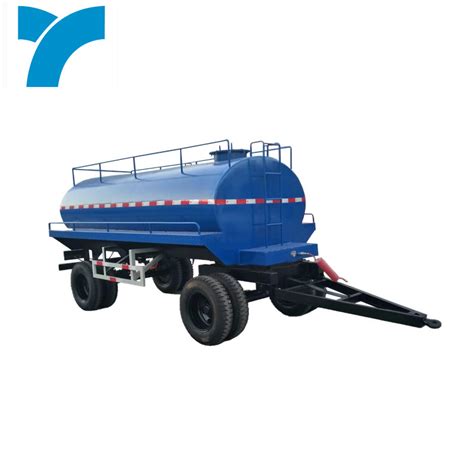 Double Axle Water Tank Trailer Agricultural Tanker Trailer Water Tanker